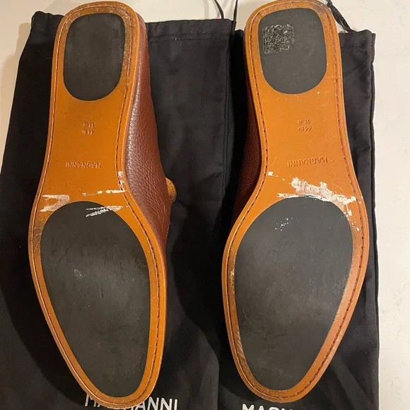 Magnanni Men's Heston Deerskin Leather House Slippers - Picture 10 of 10